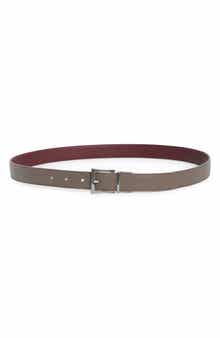 Longchamp Reversible Leather Belt