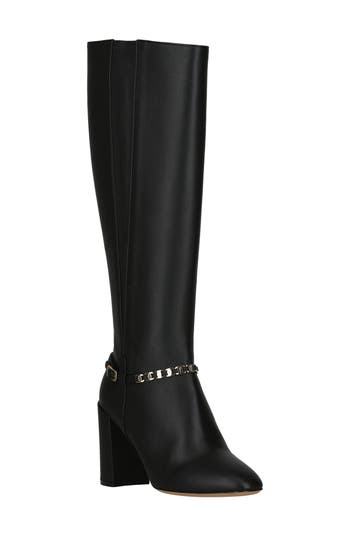 Ferragamo Triba 85 Las Vegas Boot In Black