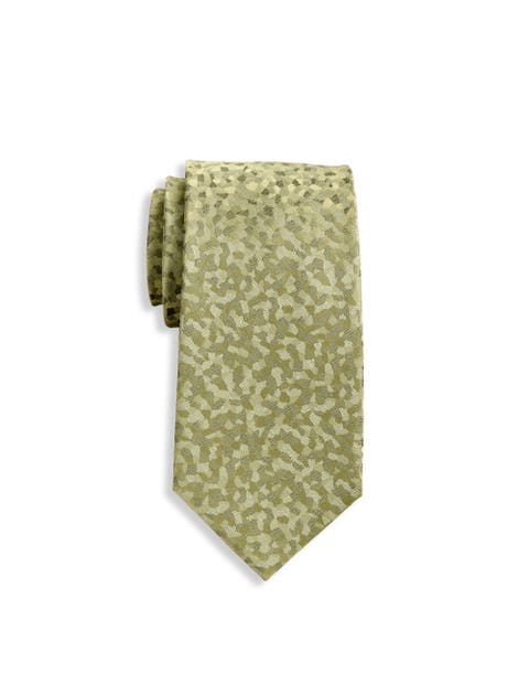 Big & Tall Abstract Patterned Tie