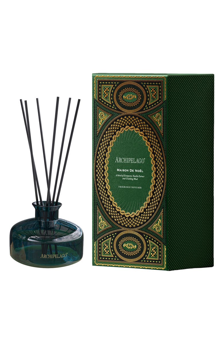 Archipelago Botanicals Maison De Noël Reed Diffuser, Main, color, 