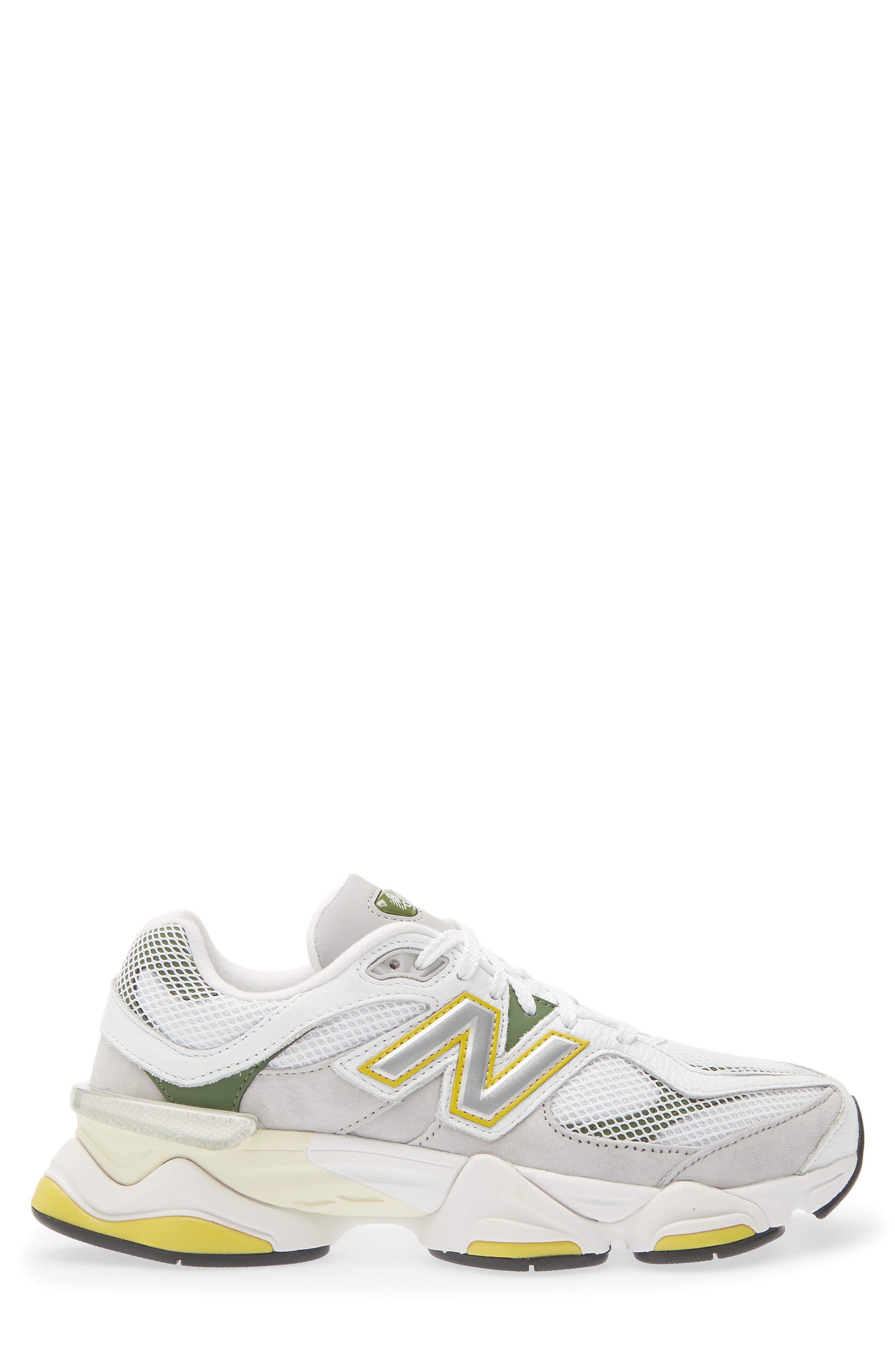 Gender Inclusive 9060 Sneaker, Alternate, color, NB 103 WHITE/ APOLLO GOLD