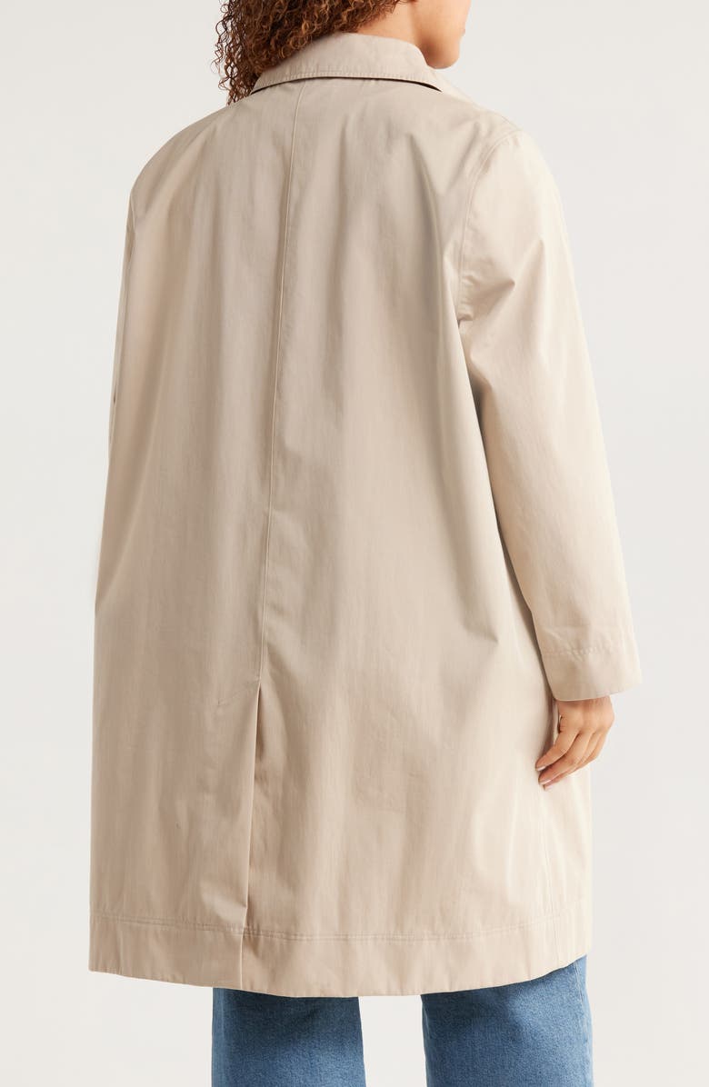 Barbour Hebrides Longline Waterproof Jacket with Removable Hood, Alternate, color, Light Sand