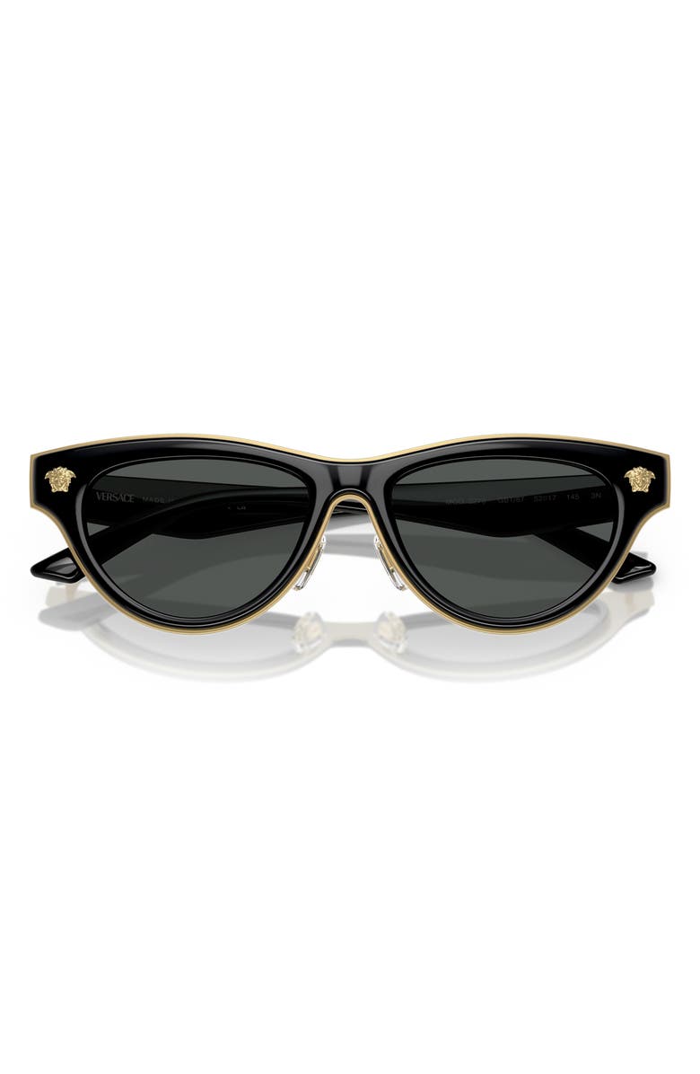Versace 52mm Cat Eye Sunglasses, Alternate, color, 