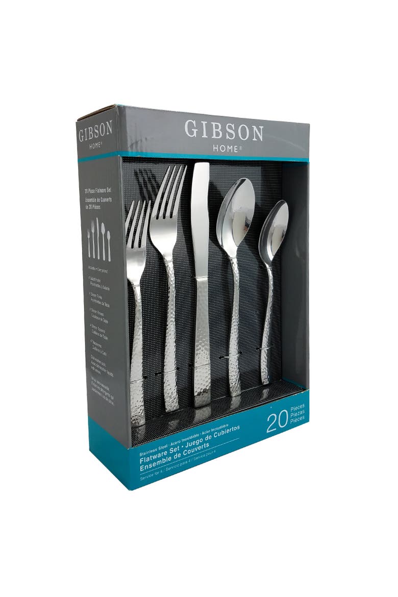 Royal Brighton 20 Piece Flatware Set, Alternate, color, Metallic Silver