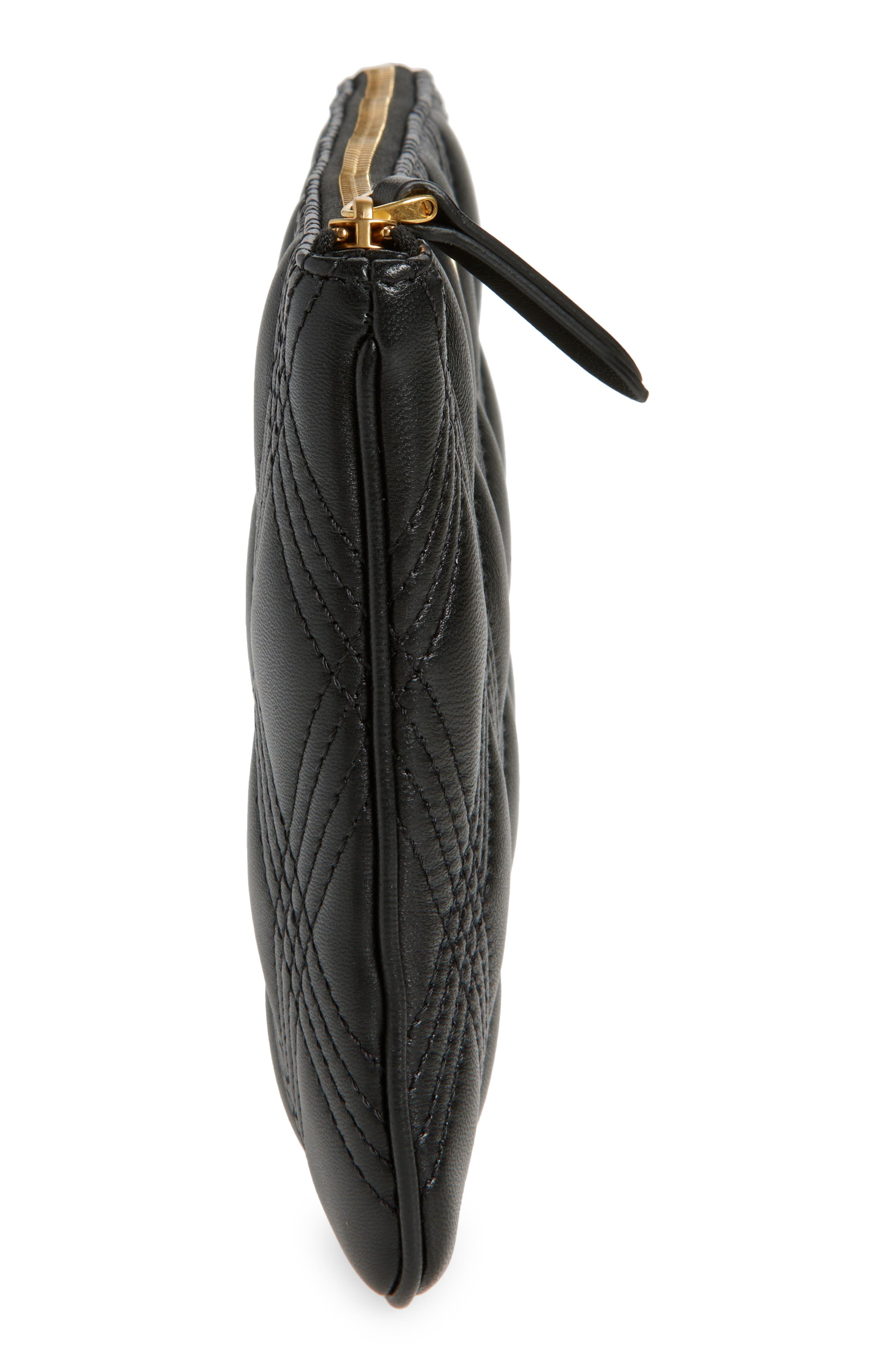 Valentino Garavani Medium Quiltie 67 Quilted Leather Pouch, Alternate, color, 