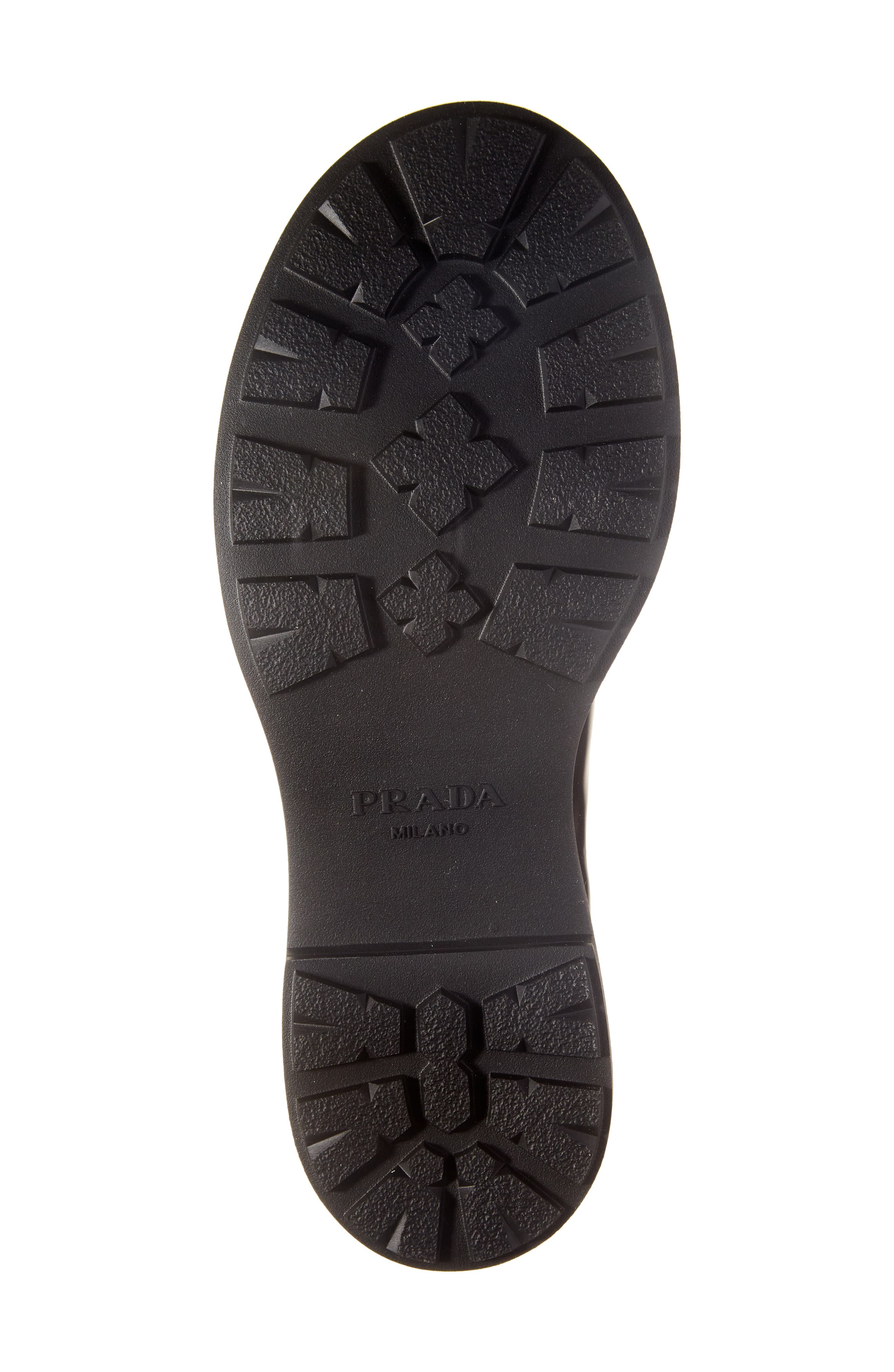 Prada Lug Sole Oxford, Alternate, color, 