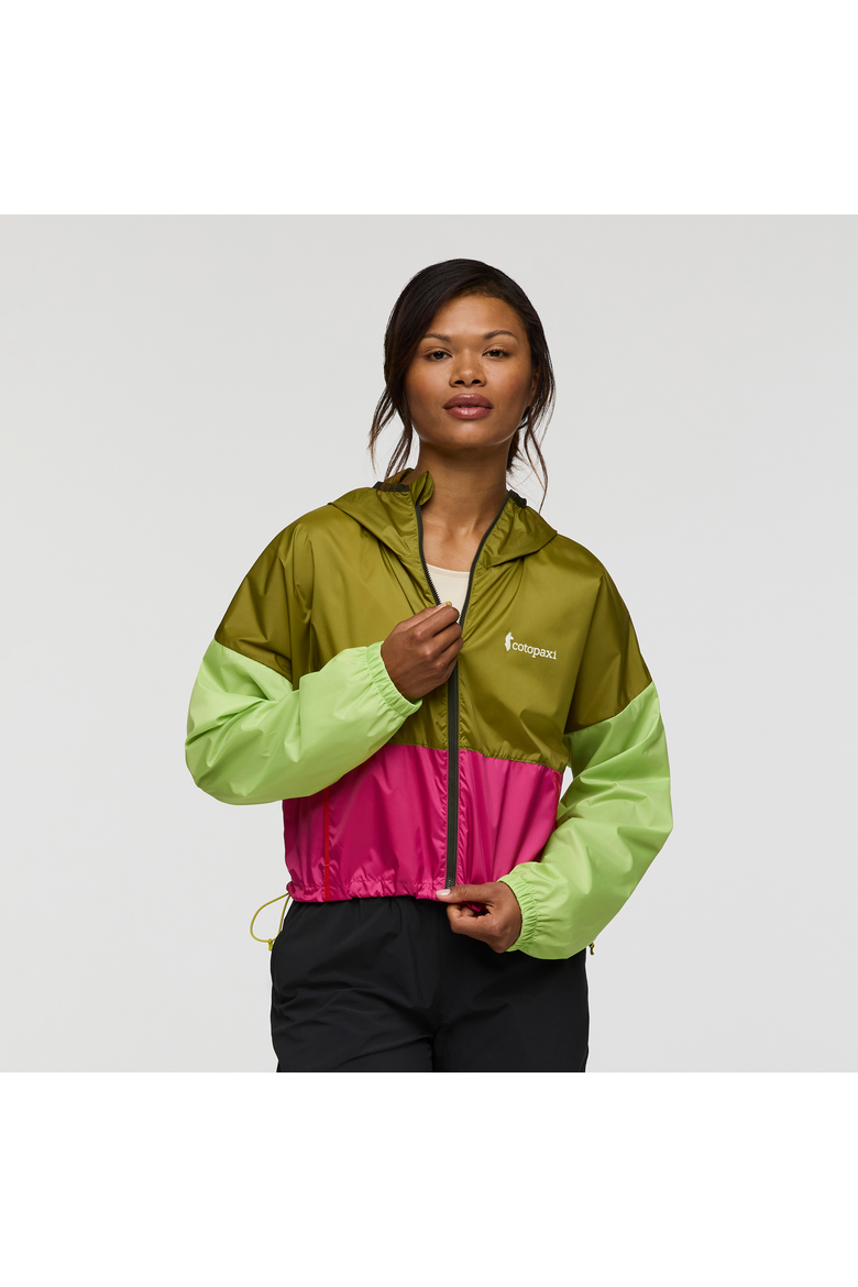 Teca Crop Jacket - Women's, Main, color, Green Juice