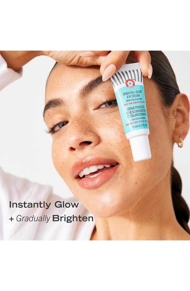 First Aid Beauty Brighten + Glow Eye Cream with Niacinamide, Alternate, color,