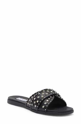 Steve Madden Rubee Stud Slide Sandal (Women) | Nordstromrack Steve Madden Rubee Stud Slide Sandal (Women) | Nordstromrack