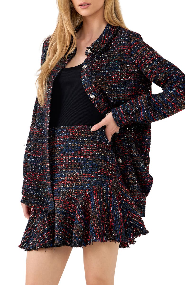 Grey Lab Tweed Shirt, Alternate, color,