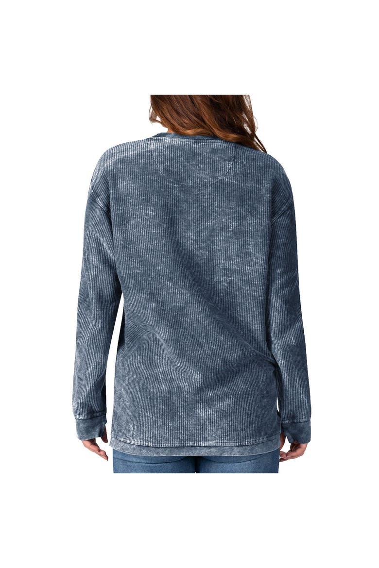 Women's G-III 4Her by Carl Banks Navy Tennessee Titans Comfy Cord Pullover Sweatshirt, Alternate, color, Navy