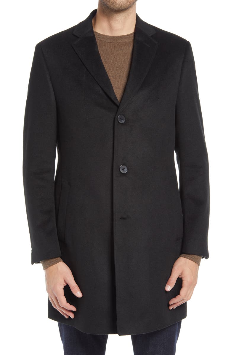 Nordstrom Single Breasted Coat, Alternate, color, 