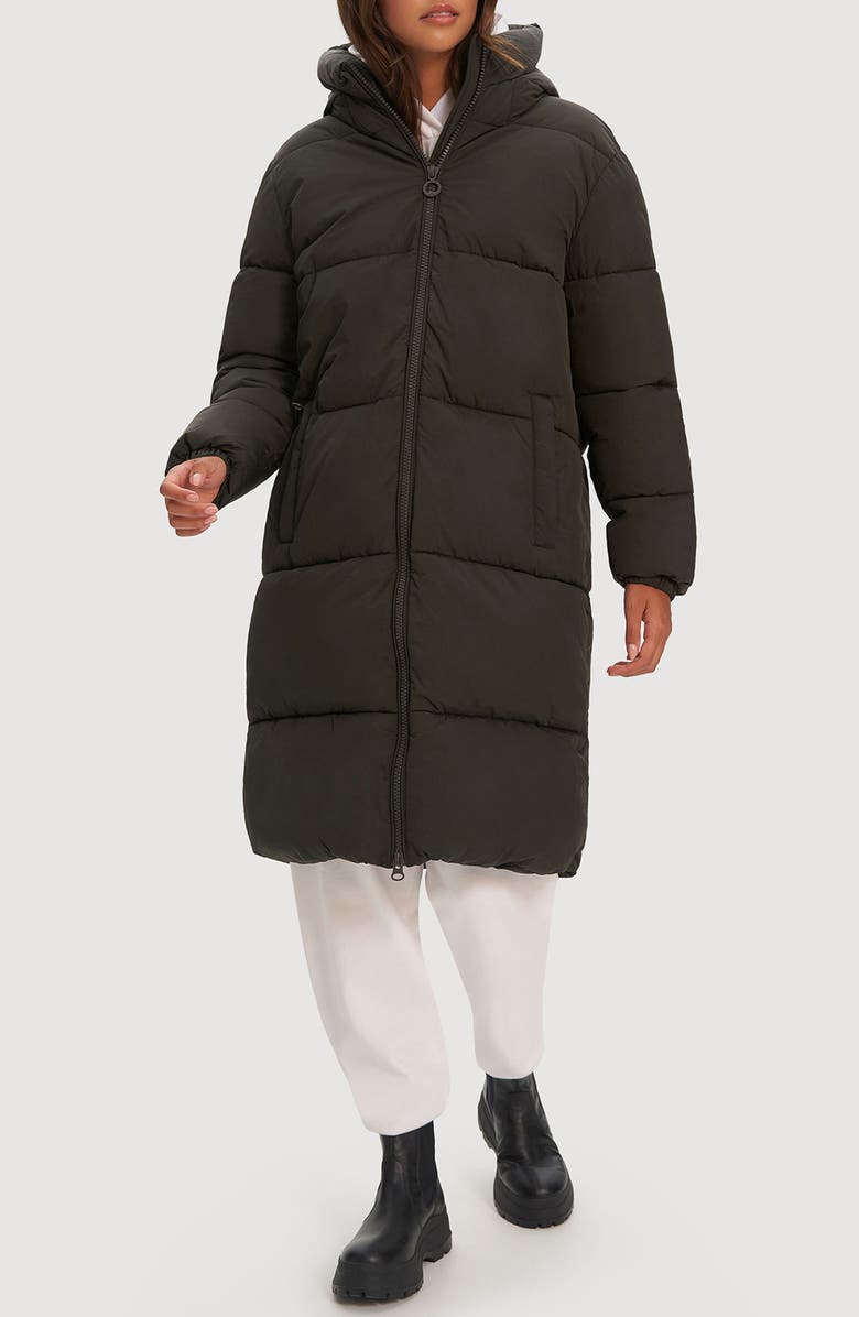 Noize Ramona Hooded Parka, Main, color, Spruce