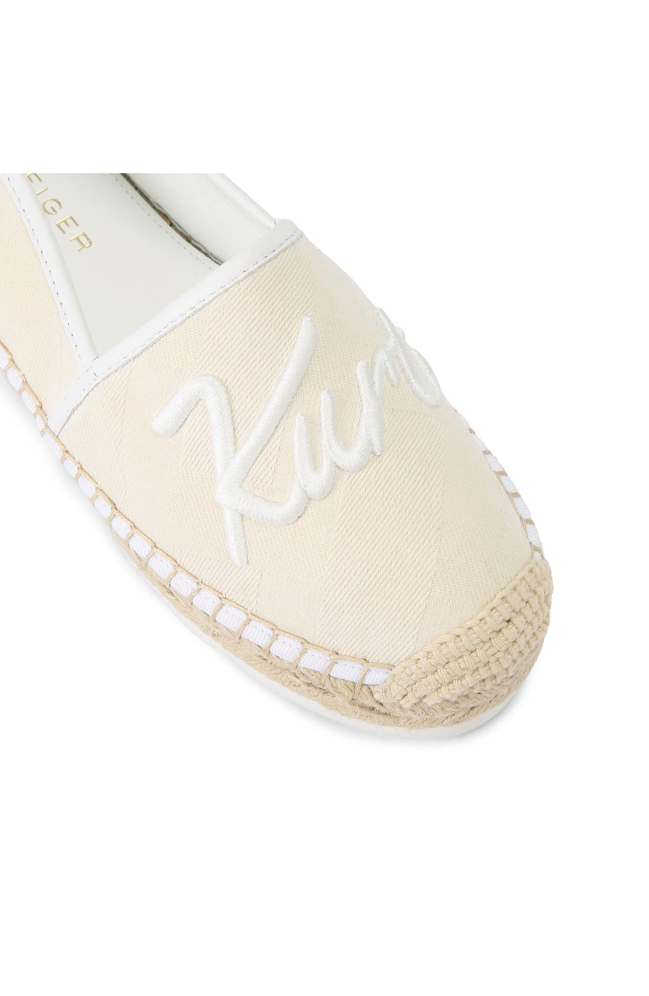Kurt Geiger London Cleated Espadrilles, Alternate, color, White