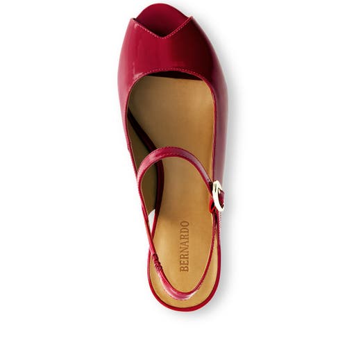 Bernardo Footwear Bailen Mary Jane Peep Toe