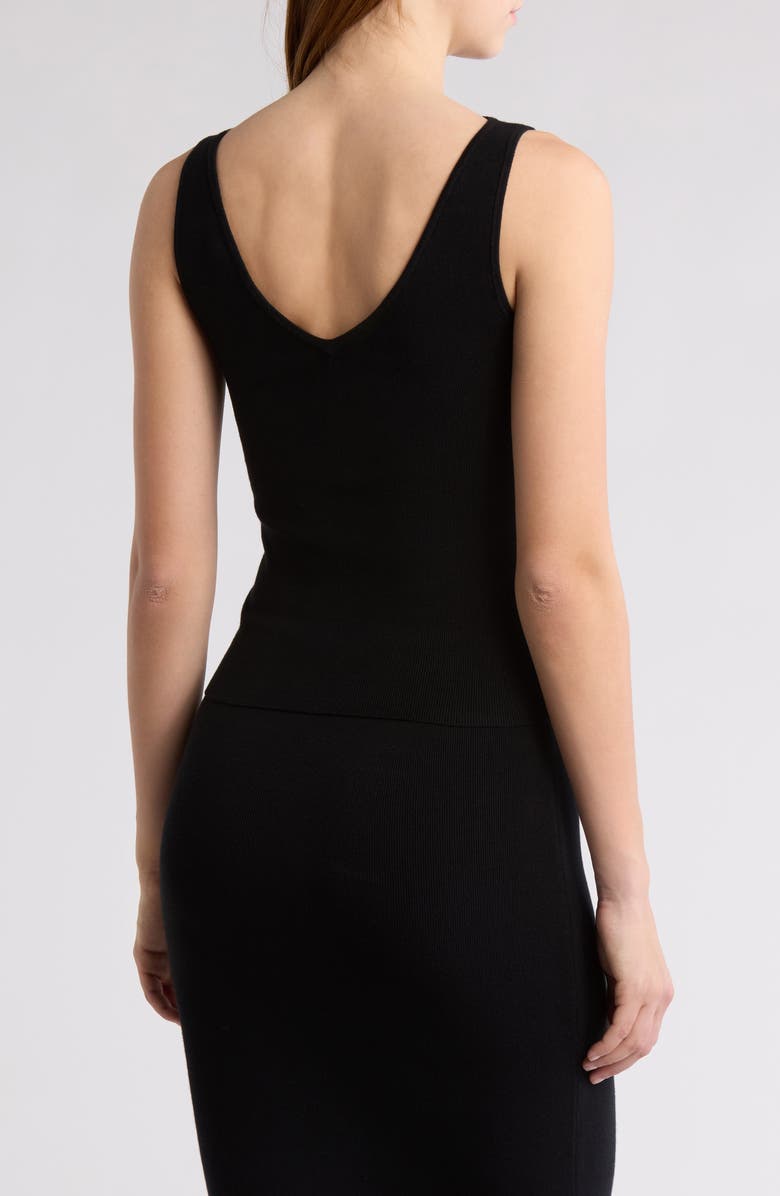 Leith Reversible Compact Tank, Alternate, color, Black