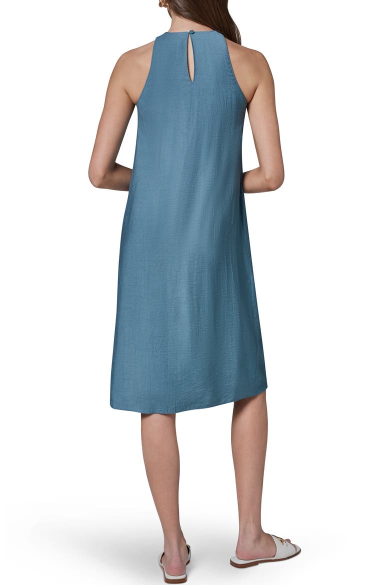 Sleeveless Midi Dress, Alternate, color, WASHED INDIGO