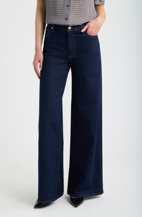 The Palace High Waist Wide Leg Jeans