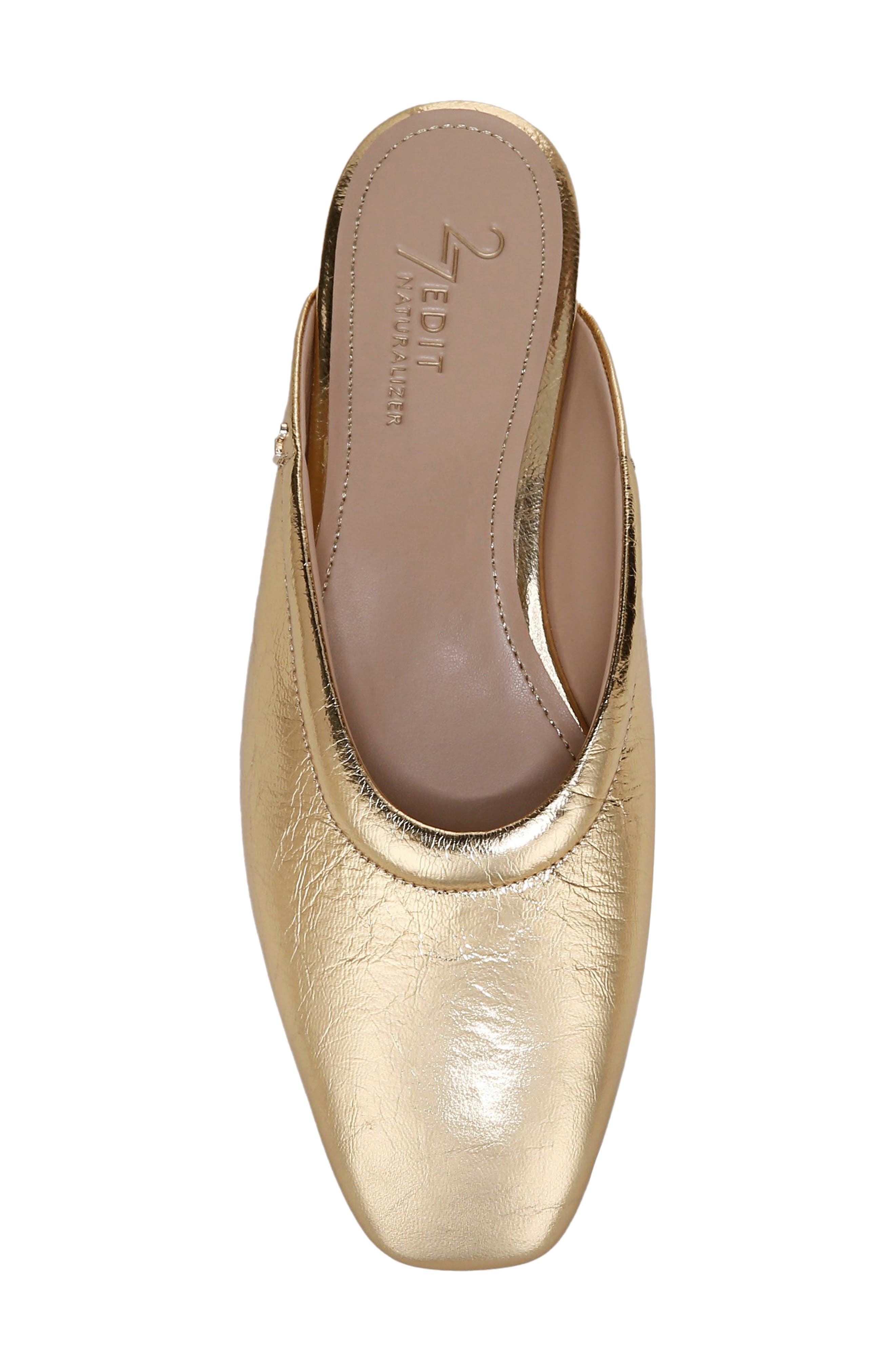 27 EDIT Naturalizer Carla Mule, Alternate, color, Dark Gold