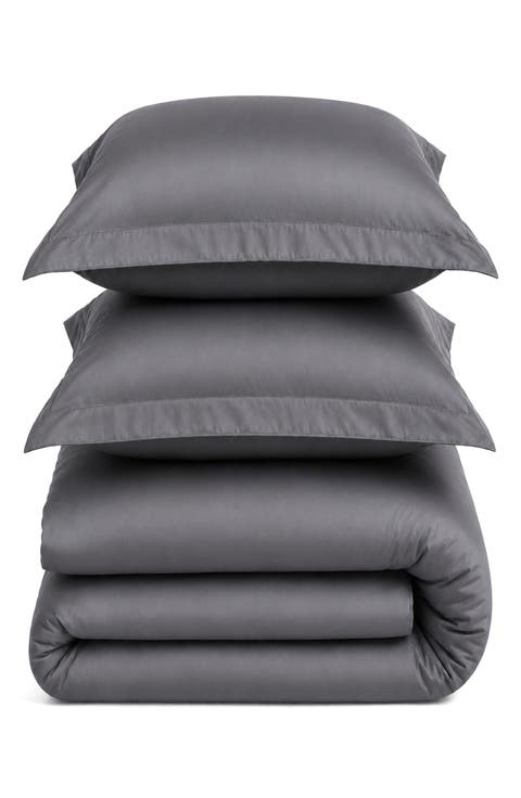 300 Thread Count Rayon Duvet Cover Set