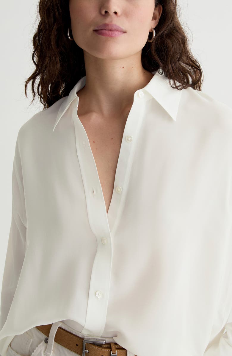 AG Sawtelle Button-Up Shirt, Alternate, color, Powder