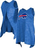 New Era Women's New Era  Royal Buffalo Bills Plus Size Space Dye Active Tank Top