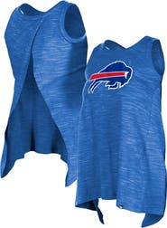 New Era Women's New Era  Royal Buffalo Bills Plus Size Space Dye Active Tank Top