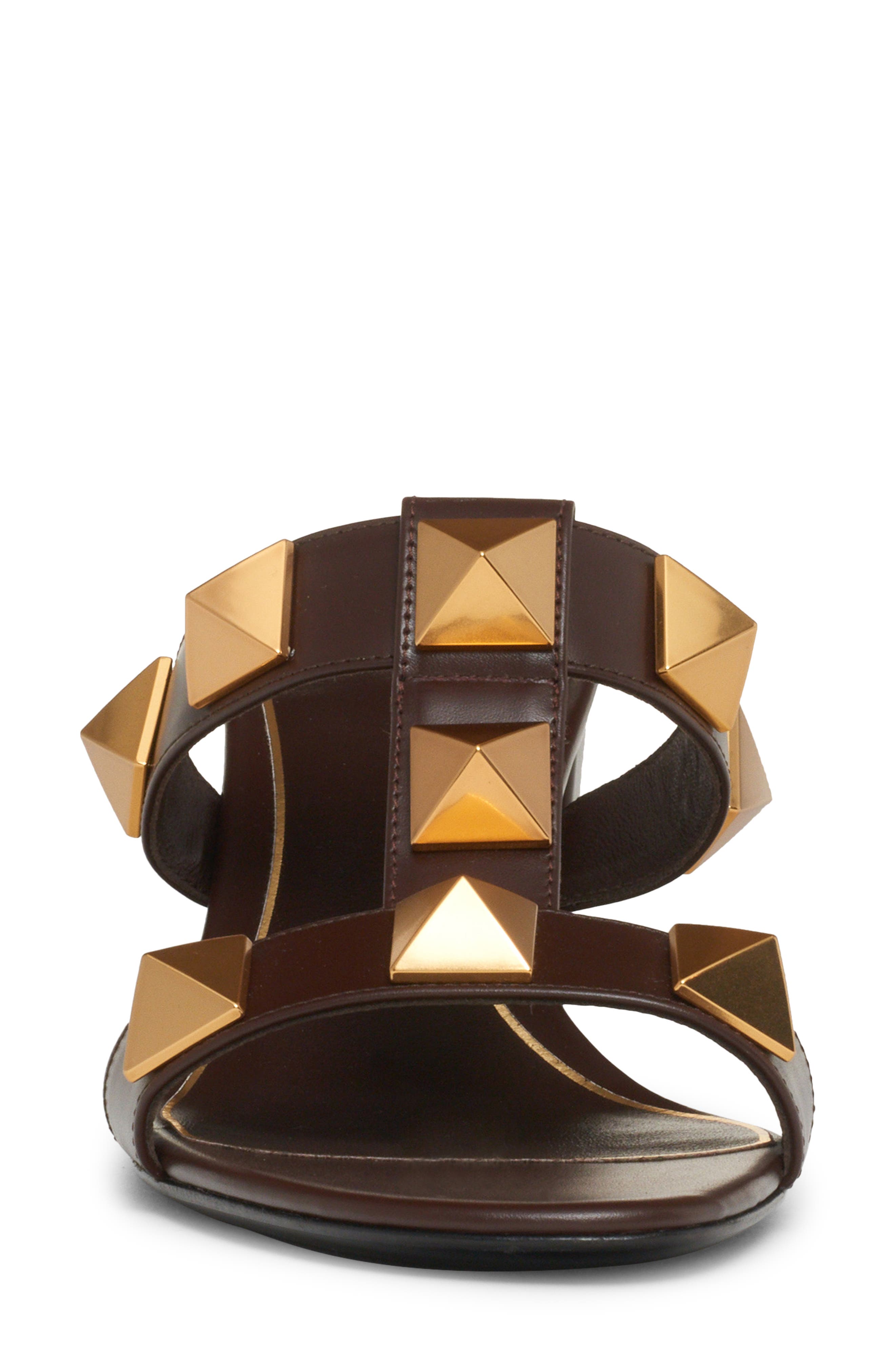 Valentino Garavani Roman Stud Sandal, Alternate, color, 