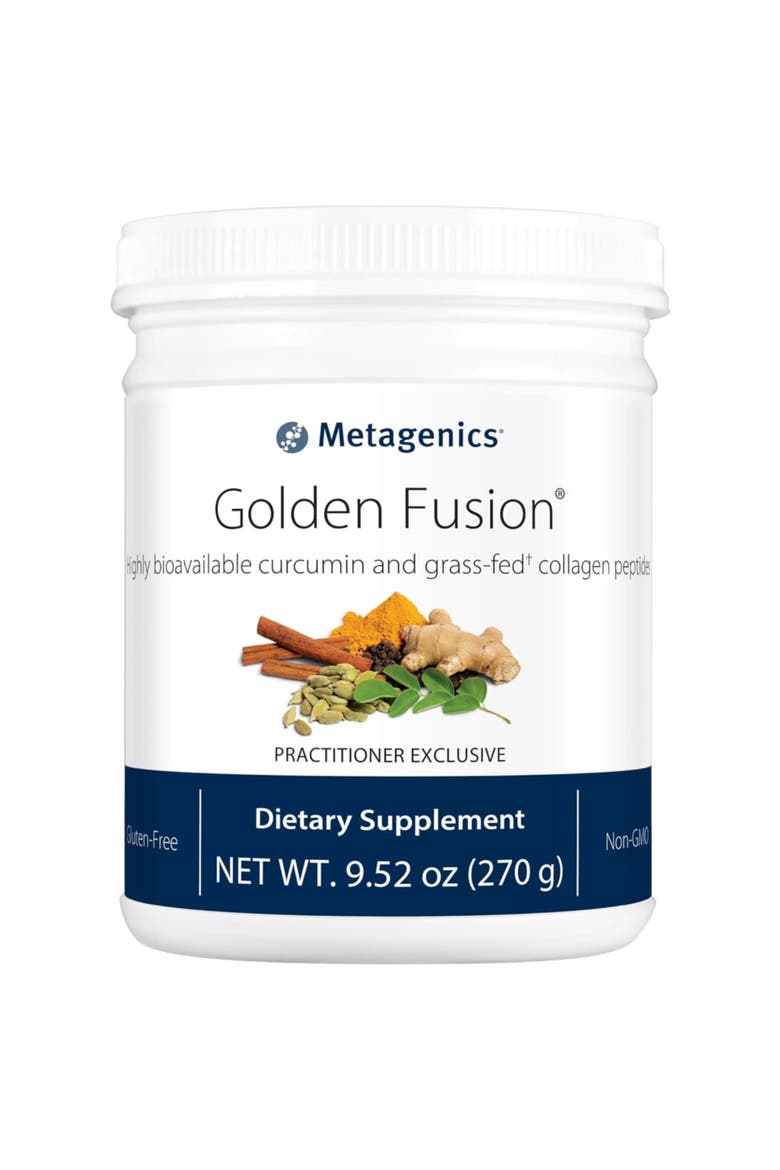 Golden Fusion CurQfen Curcumin Grass-Fed Collagen Peptides Supplement 30 Servings, Main, color, None
