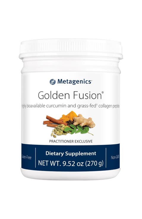 Golden Fusion CurQfen Curcumin Grass-Fed Collagen Peptides Supplement 30 Servings