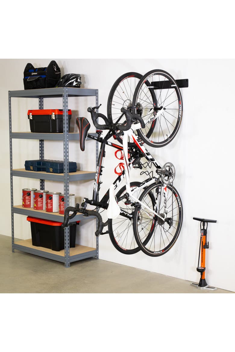 Blackstone Bike Storage Rack | 2 Bikes | Black, Alternate, color, Black