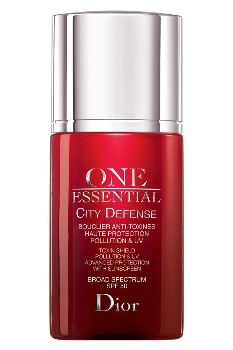 One Essential City Defense Toxin Shield Pollution & UV Advanced Protection SPF 50, Main, color, NO COLOR