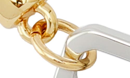 Allsaints Hex Link Snake Chain Bracelet