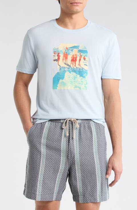 Swimming Pool Graphic T-Shirt