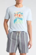 Lucky Brand Swimming Pool Graphic T-Shirt