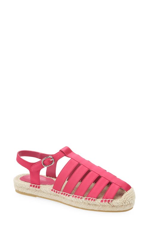 JEFFREY CAMPBELL JEFFREY CAMPBELL TAN LINES ESPADRILLE FISHERMAN SANDAL