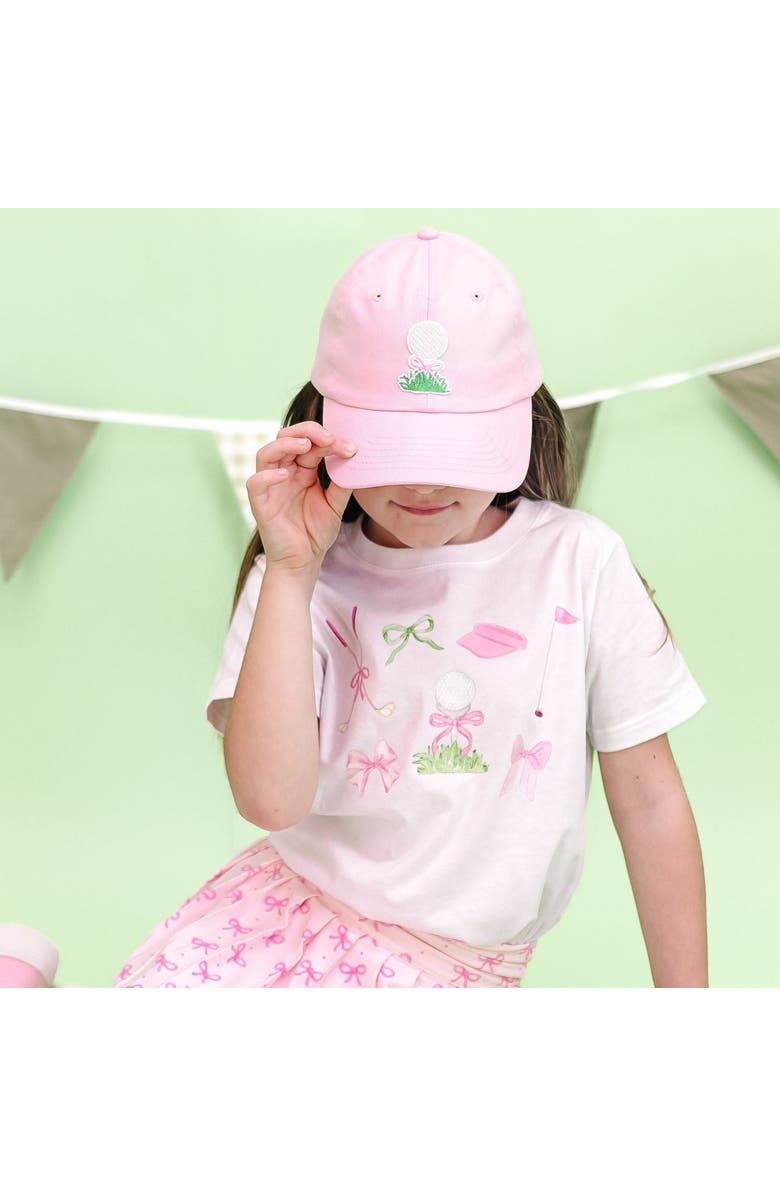 Sweet Wink Golf Icon Short Sleeve T-Shirt, Alternate, color, White