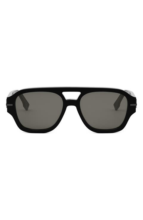 'Fendigraphy 55mm Geometric Sunglasses