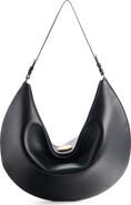 Jacquemus Le Sac Crescent Leather Hobo Bag