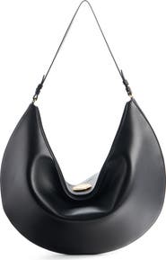 Jacquemus Le Sac Crescent Leather Hobo Bag