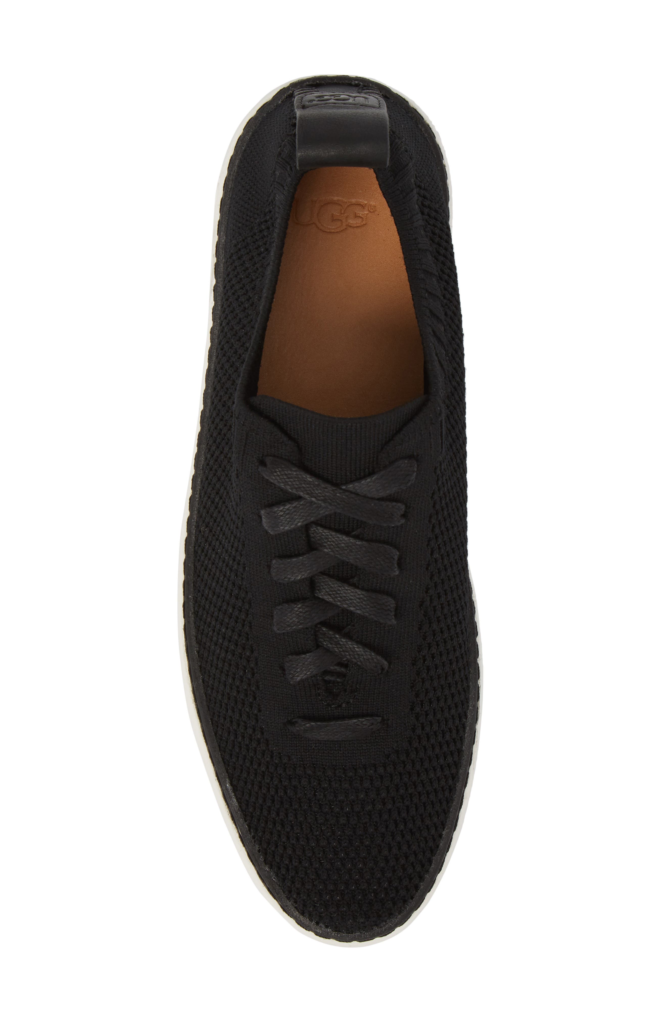 Sidney Sneaker, Alternate, color, BLACK FABRIC