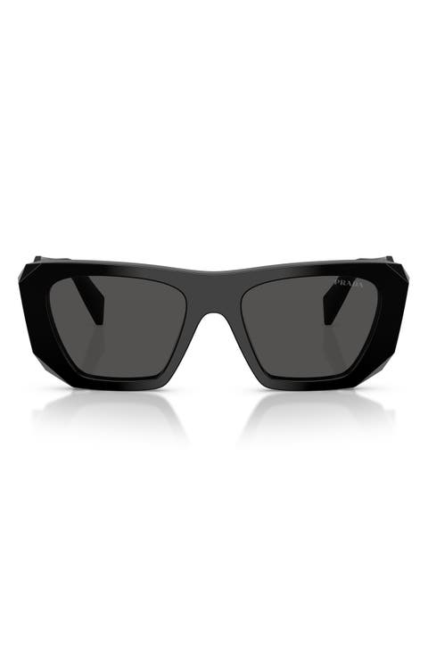 53mm Square Sunglasses
