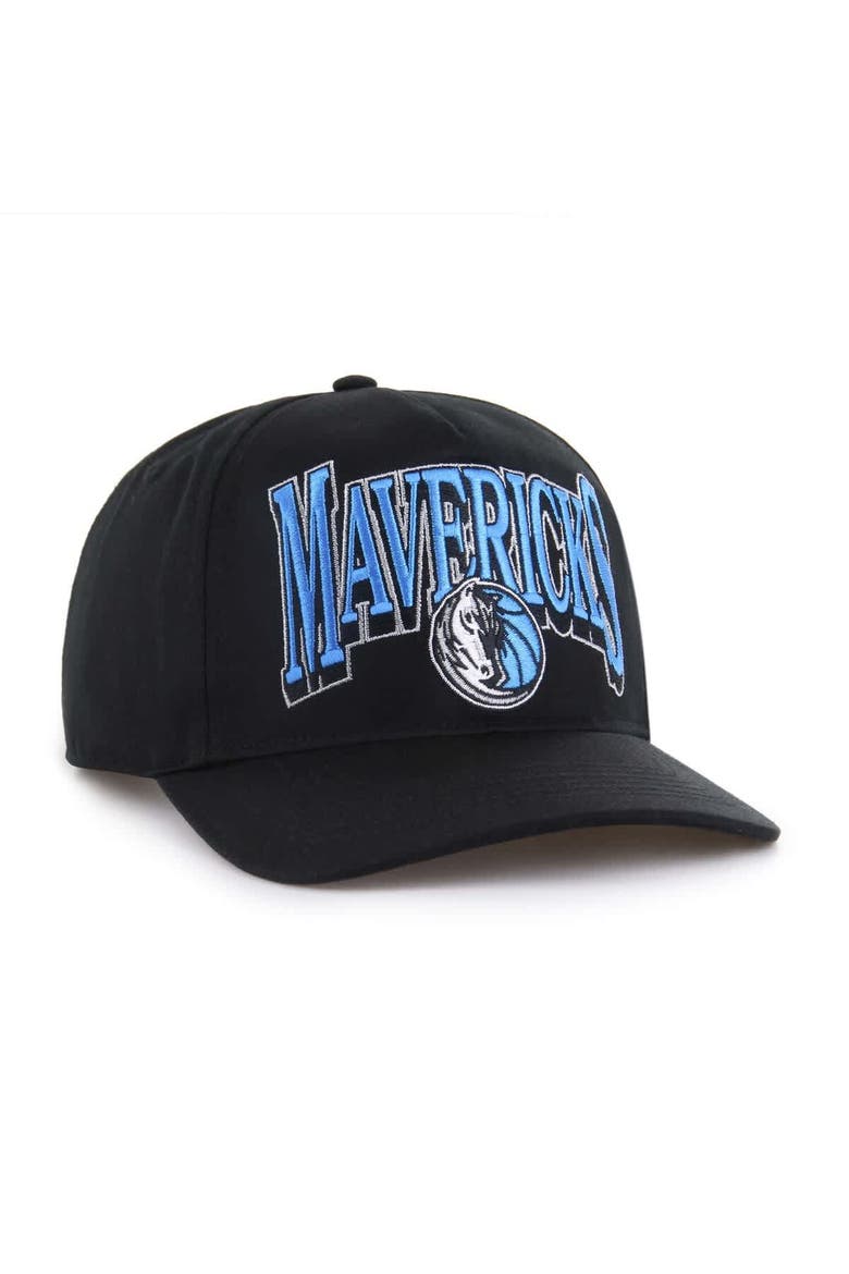 Men's '47 Black Dallas Mavericks Every Time Past Champs Hitch Adjustable Hat, Alternate, color, Black