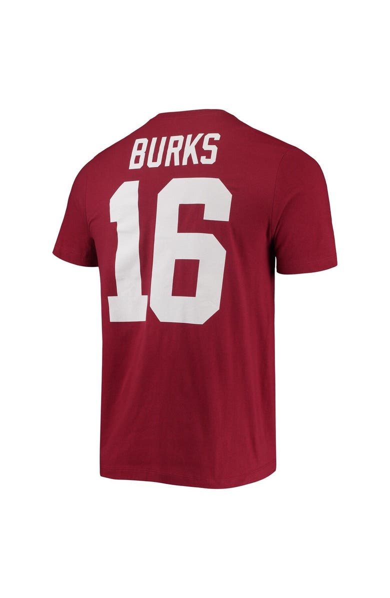 Nike Men's Nike Treylon Burks Cardinal Arkansas Razorbacks 2022 NFL Draft Name & Number T-Shirt, Alternate, color, Cardinal