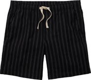 Bonobos Nomad Stripe Drawstring Cotton & Linen Shorts