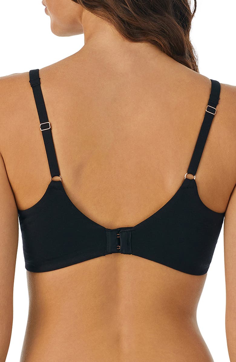 Le Mystère Cotton Touch Underwire Unlined Demi Bra, Alternate, color, 