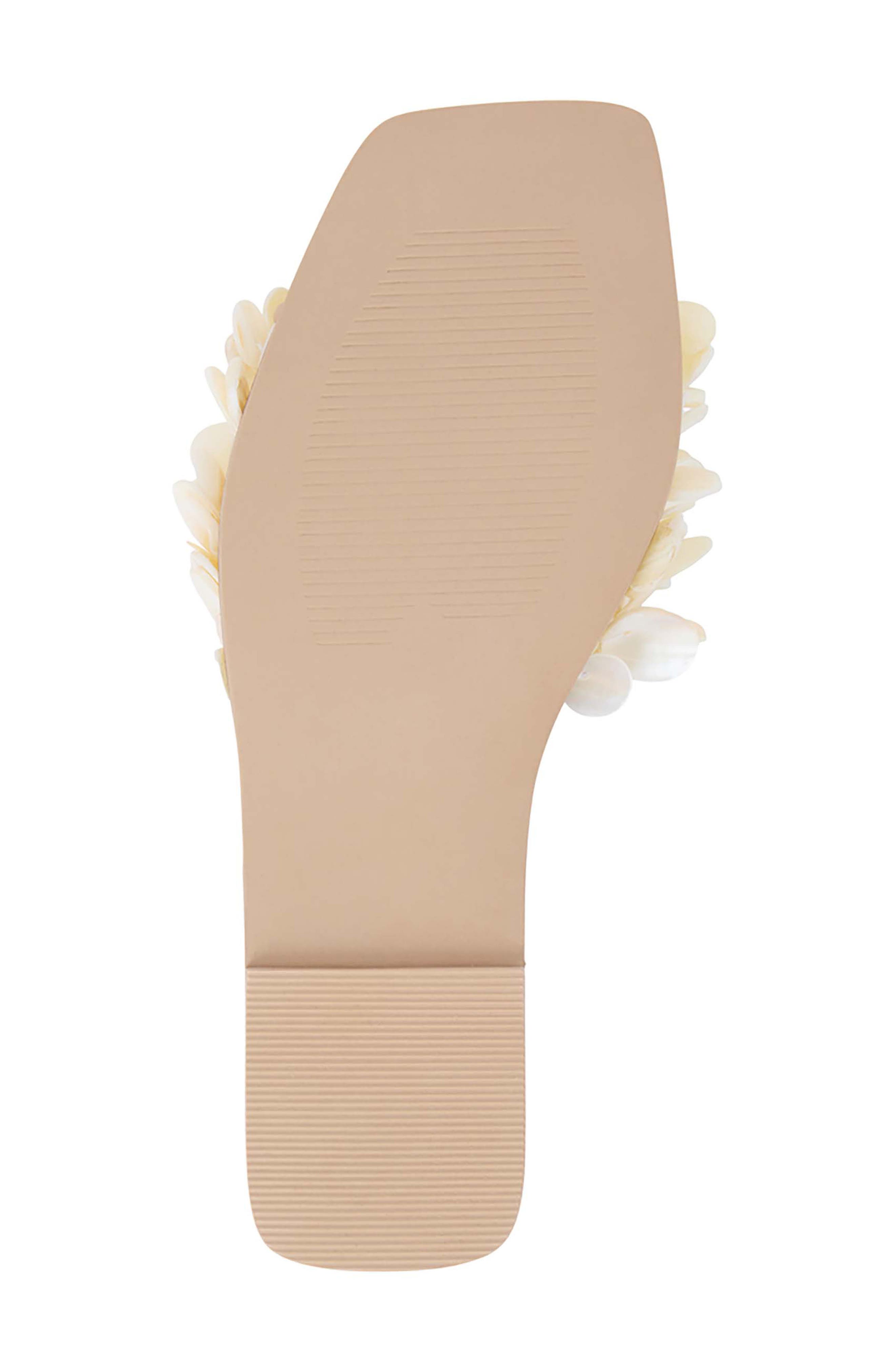Waverly Slide Sandal, Alternate, color, NATURAL/ WHITE