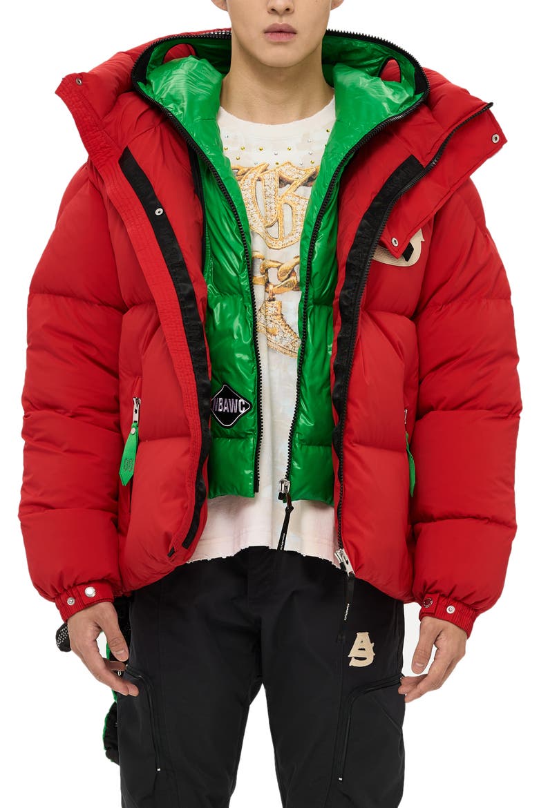 Kudu Puffer [Alpha Never Broke Darkshine Edition], Main, color, RED