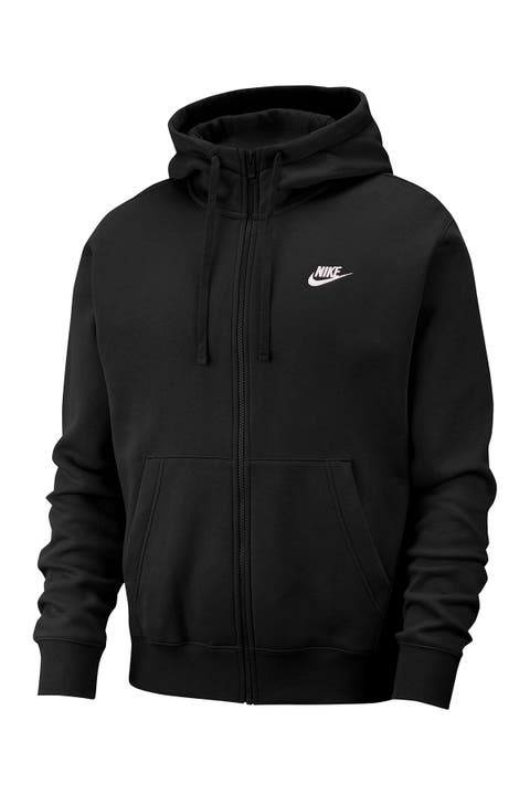 Men's Club Zip-Up Logo Hoodie