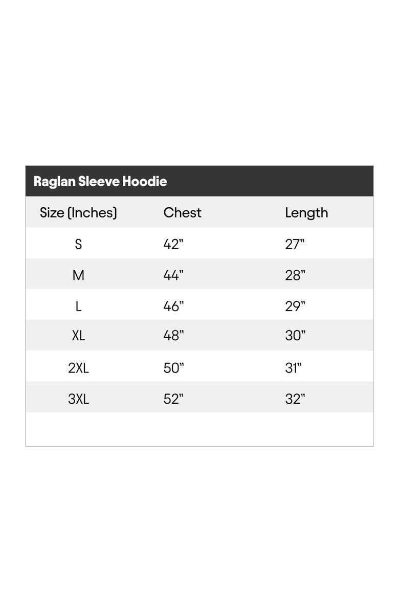 Dalix Mens Ghost Midweight Fleece Raglan Sleeve Hoodie, Alternate, color, Gunmetal Black